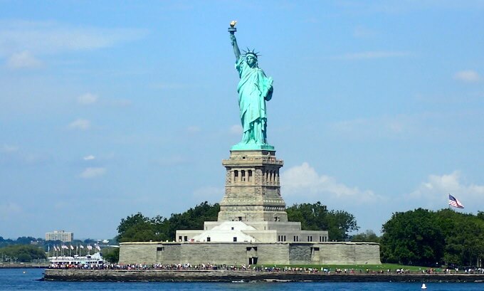 ニューヨーク自由の女神像